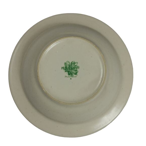 Portfolio By Phfaltzgraff Naturewood Bowl 7.25" Diameter Green Floral Print - Picture 4 of 7